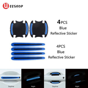 3D Car Reflective Sticker Tape Reflector 8pcs