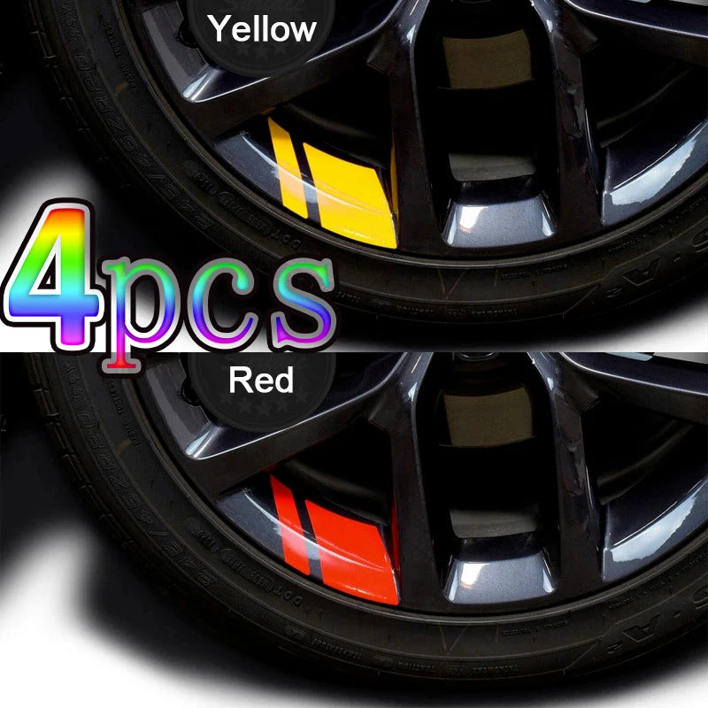 Auto Wheel Decals