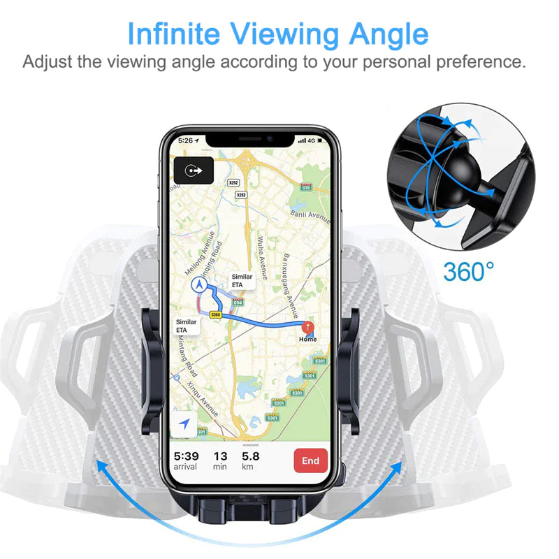 360° Universal Mount Holder Car Stand Windshield For Mobile Cell Phone GPS